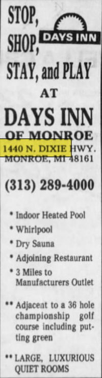 Howard Johnsons Motor Lodge (Econo Lodge, Economy Inn, Days Inn) - Jun 28 1991 Article